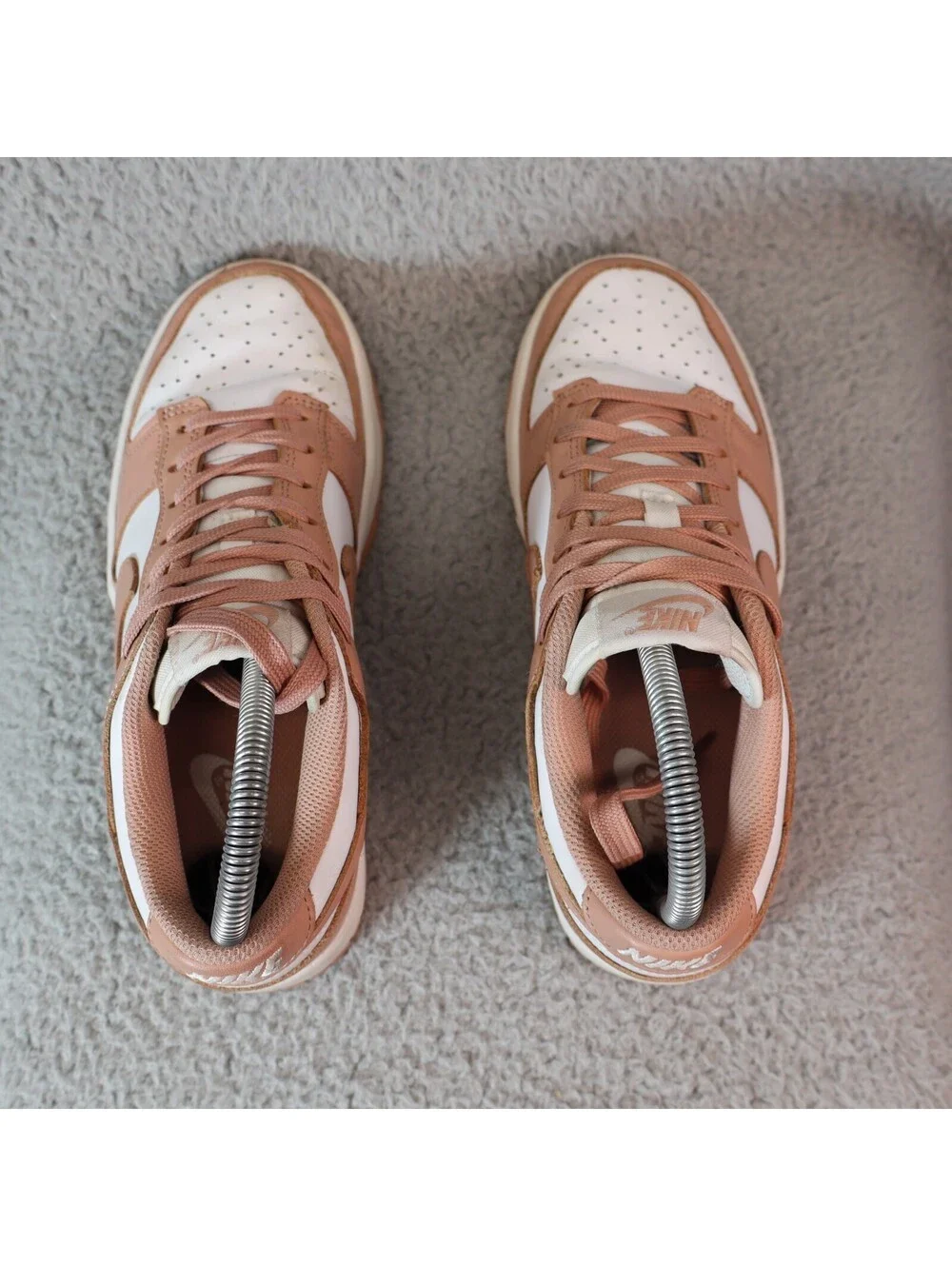Nike Dunk Low Rose Whisper White Women Size 7 DD1503-118